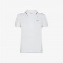 POLO SMALL STRIPE S/S EL. BIANCO