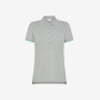 POLO SMALL STRIPE S/S EL. LIGHT GREY