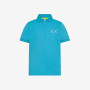 BOY'S POLO BIG LOGO S/S TURQUOISE