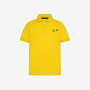 BOY'S POLO BIG LOGO S/S GIALLO