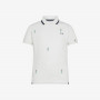 BOY'S POLO FULL EMBROIDERY S/S BIANCO