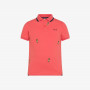 BOY'S POLO FULL EMBROIDERY S/S LAMPONE