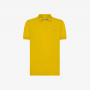 POLO PRINT UNDER COLLAR S/S YELLOW