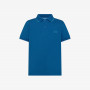 BOY'S POLO SMALL STRIPES ON COLLAR S/S ROYAL