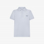 BOY'S POLO PRINT UNDER COLLAR S/S BIANCO