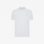 Cotton piqué polo shirt WHITE