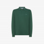 Cotton piqué polo shirt DARK GREEN