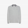 POLO BIG STRIPES EL. L/S MEDIUM GREY