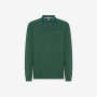 Cotton piqué polo shirt DARK GREEN