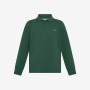 Cotton piqué polo shirt DARK GREEN