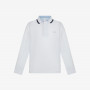 Cotton piqué polo shirt WHITE