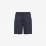 SHORTS LINEN BEACH NAVY BLUE