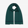 SCARF BASIC DARK GREEN