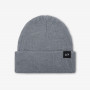 Ribbed wool beanie MEDIUM GREY