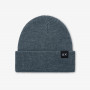 Ribbed wool beanie DARK GREY