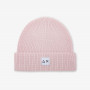 Ribbed wool beanie PINK