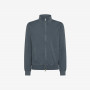 FULL ZIP COLD DYE COTT. FL. INCHIOSTRO