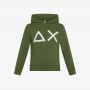 BOY'S HOOD SUN68 EVERYDAYLIFE COTT.FL. DARK GREEN