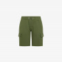 BOY'S PANT SHORT CARGO COTT.FL. DARK GREEN