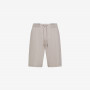Bermuda in piquet di cotone stone