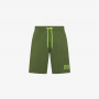 SWEATSHORTS FLUO FLEECE VERDE SCURO