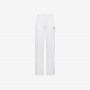 SWEATPANTS WIDE LEG FLEECE OFF WHITE