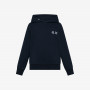 BOY'S HOODIE BASIC FLEECE NAVY BLUE