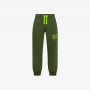 BOY'S SWEATPANTS FLUO FLEECE VERDE SCURO