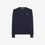ROUND NECK COTTON FL NAVY BLUE