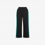 LONG PANT WITH TAPE POLY-COTTON FL NERO
