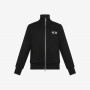 BOY'S FULL ZIP COTTON FL BLACK