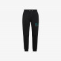 BOY'S LONG PANT BIG LOGO COTT. FL BLACK