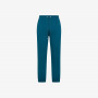 LONG PANT COTTON FL DEEP BLUE