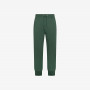 LONG PANT FANCY COTTON FL DARK GREEN