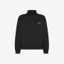 Cotton sweatshirt BLACK