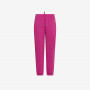 LONG PANT COTTON FL. CYCLAMEN