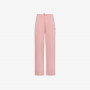 WIDE LONG PANT COTTON FL. BUBBLE GUM