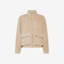 BOMBER CORDUROY JERSEY FLEECE BEIGE