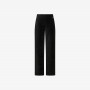 WIDE LONG PANT FLEECE NERO