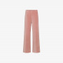 WIDE LONG PANT FLEECE BUBBLE GUM