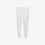 Fleece joggers WHITE