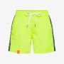 BOY'S SWIM PANT WITH TAPE FLUO YELLOW FLUO