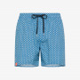 SWIM PANT TIE PATTERN ROYAL/WATER