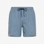 SWIM PANT SMALL EMBROIDERY NAVY BLUE/WHITE