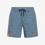 BOY'S SWIM PANT SMALL EMBROIDERY NAVY BLUE/WHITE