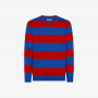 ROUND BIG STRIPES REGULAR BLUE