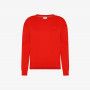 ROUND NECK SOLID L/S CORAL