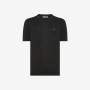 T-SHIRT SOLID S/S NERO