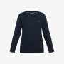 BOY'S ROUND CABLE NAVY BLUE