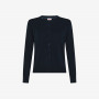 CARDIGAN BASIC L/S NAVY BLUE